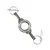 Hitra spojka Camlock vtičnica tip D aluminij 1 x 25 mm