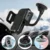 Auto drzac za telefon za vetrobran crni