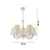 Opviq Luster Fiona, 15x10x13cm, IP20, Krem-beli