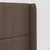 vidaXL Ušesni vzglavnik Rjava 80 x 16 x 4 cm PVC