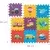 ECO TOYS podloga za igru Puzzle Vehicles, 86x86cm