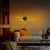 Opviq Umut 13299 Zidna lampa, Crna