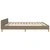 Vidaxl Posteljni okvir brez vzmetnice taupe 180x200 cm blago