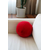 Aberto Design Ukrasni jastuk Pelus Top, 25x25x25 cm, Crveni