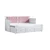 HANAH HOME Krevet Alacati White Pink
