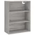Visoka komoda siva sonome 69,5x34x180 cm od konstruiranog drva