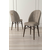 HANAH HOME Set 6 stolica Ritim Cappuccino Brown