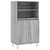 Visoka komoda siva sonome 60x36x110 cm od konstruiranog drva