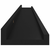 Zidne police 4 kom crne 100 x 9 x 3 cm