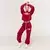 GymBeam Women‘s Varsity Joggers Red
