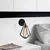Opviq Zidna lampa E27 Socket, Crno-Bronzana