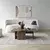 Hanah Home Set kafenih stočića, 105x35cm, Braon