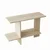 Hanah Home pomoćni sto Essenziale, 80 cm, travertin