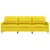 Vidaxl Trosed svetlo rumen 210 cm blago