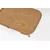 Hanah Home klub sto Butterfly 121, 121 cm, hrast