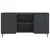 TV ormar Crna 102 x 34,5 x 52 cm Konstruirano drvo