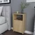 Hanah Home Noćni ormarić Carlin 36x61,4x25,3cm Hrast
