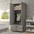 HANAH HOME Ormar u sivoj boji Yaman Luna 1600 043