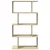 Pregrada / regal za knjige 4 razina hrast 70x24x129 cm drveni
