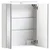 Stylife omara Z OGLEDALOM 60/70,4/16 cm