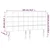 LED uzglavlje crno 180x5x118/128 cm od tkanine