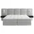 Esposa BOXSPRING POSTELJA 180 cm x 200 cm , tekstil sivobež