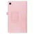Etui Litchi za Samsung Galaxy Tab A7 Lite - roza