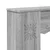 Okvir za kamin Siva Sonoma 102 x 20 x 102 cm Konstruirano drvo