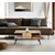 Hanah Home Klub sto Bukle 90x40x50cm Bež-Crni