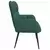Sofa za dvije osobe Tamnozelena 115 x 61 x 87 cm Tkanina