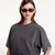 Majice A Bathing Ape Garment Dyed One Point Relaxed Fit Tee UNISEX Charcoal S