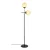 Opviq Mudoni MR 955 1 Podna lampa, Crna