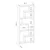 Hanah Home Polica 60?x150x15cm Bela