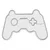 Znak neon gamepad 41x27.5 cm