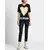 Love Moschino Ženska majica kratkih rukava W4F153OM3876-C74, Crna