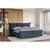 Boxspring Krevet Auris 140/200 cm , sivo-plava