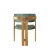 Hanah Home Trpezarijska stolica CO 040, 58x76x49 cm, Zelena