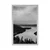 Plakat jezero ob sončnem zahodu v črnobeli varianti - 40x60 black
