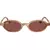 Ray-Ban Sunčane naočare Khal Bio-Based 0RB4472 685675, Ovalne, Žute