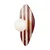 Opviq zidna lampa Push, 1 × G9, bež / bela / crvena