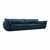 Temno moder kavč 248 cm Vanda - Mazzini Sofas