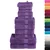 12-dijelni vrhunski set ručnika SOLUND ljubičasti 600 gsm