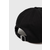 Bombažna bejzbolska kapa Gant črna barva