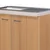 FlexWell Kuhinjska Spodnja Omarica Nano, Barva Bukve