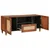 TV ormar s ladicama Smeđa 105 x 33,5 x 46 cm Čvrsto drvo manga