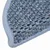 Vidaxl Samolepilne preproge za stopnice sisal 30 kosov 56x17x3cm modre