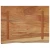 Zidna polica 40x30x2,5 cm pravokutna bagremovo drvo živi rub