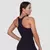 GymBeam Women‘s BEAT Sports Top Black