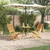 Sklopivi bistro set 3 kom. Smeđa Čvrsto drvo akacije