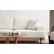 Atelier del Sofa Trosed Eti Oak 98x78x220cm Beli